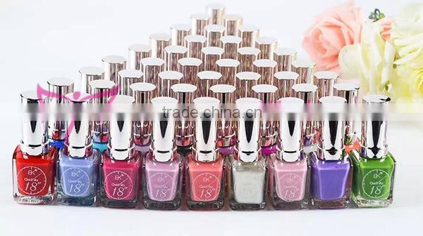 Hot sale 15ml fast dry nail lacquer/nail polish
