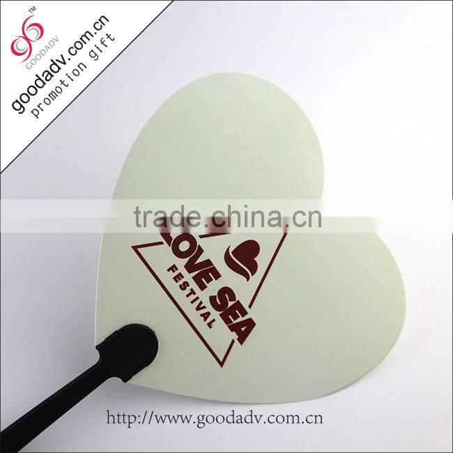 New products hand fan custom printed plastic fan summer cheap plastic fan