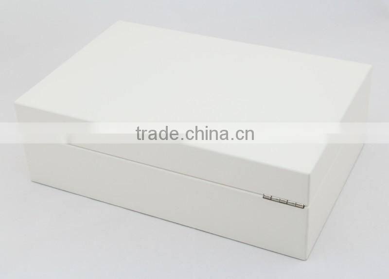Luxurious wooden plain boxes wooden velvet jewellery boxes (WH-20024-1)