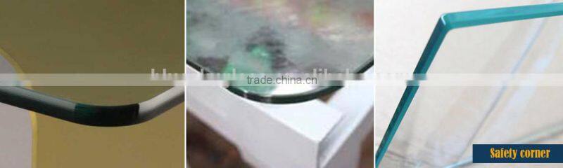 6mm Black Back silkscreen printing Tempered Glass