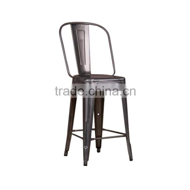 Commercial Use Metal High Stool Chair for Bar Furniture