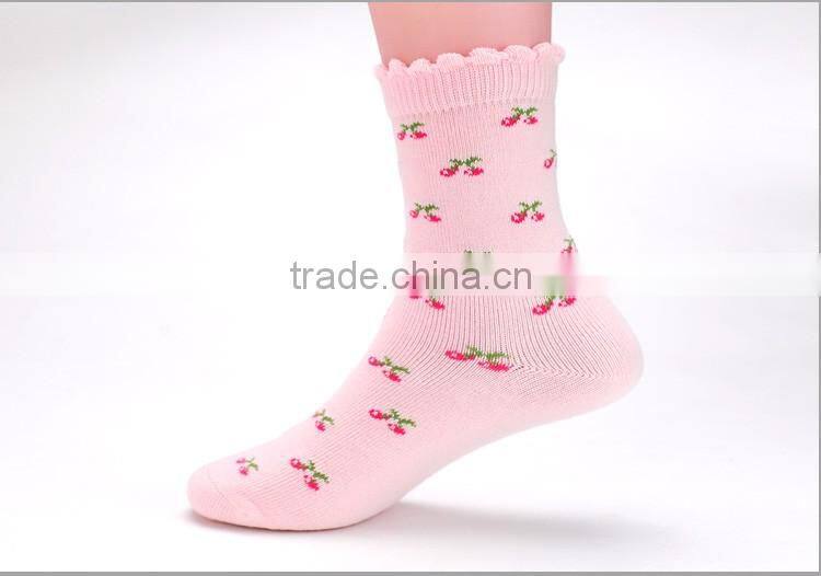 childrens cartoon tube sock slipper socks with rubber sole for children