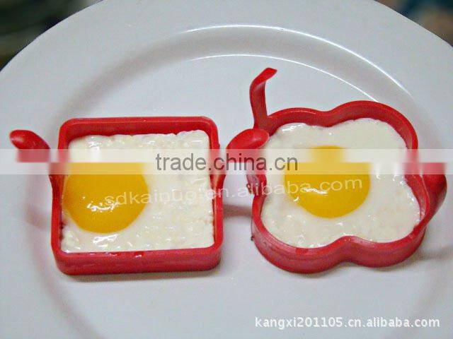 Fashion Food Grade silicone egg ring in square shape