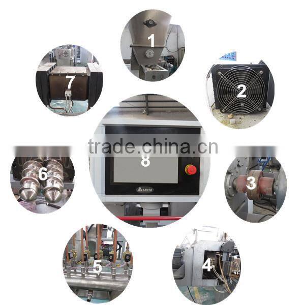 Hot sale extruded snack equipment, pellet snack machine, snack food processing line