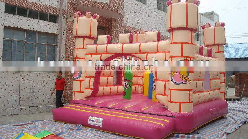 Hot & New Style Kids Jumper Inflatable Caster in family Yard