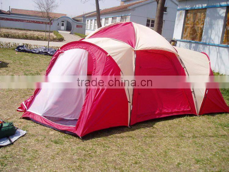Double Layers and Fiberglass Pole Material family tent