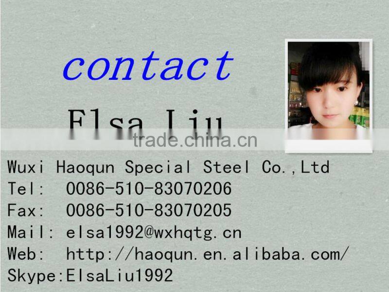 China supply high quality SUS301 stainless steel round bar