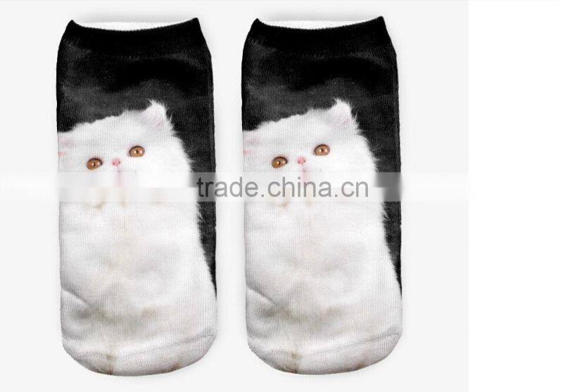 No Show Custom Sublimation Photo Print Socks