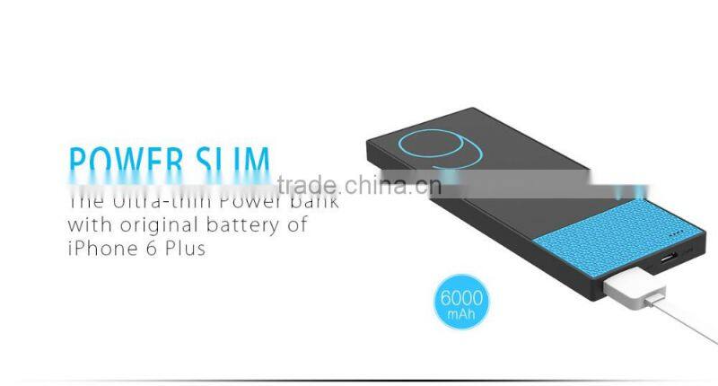 Power Slim 8.8 thickness portable power bank high capacity mobile power bank