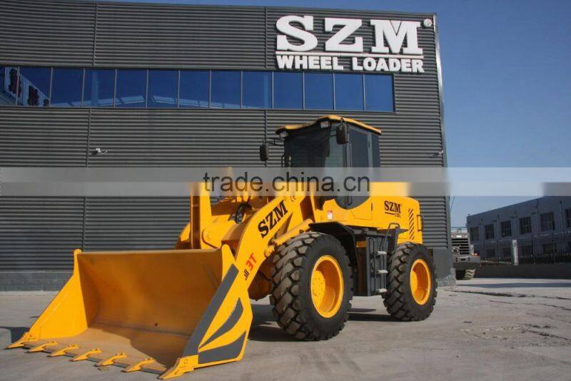 Small 3 tons wheel loader with CE certificate front end loader