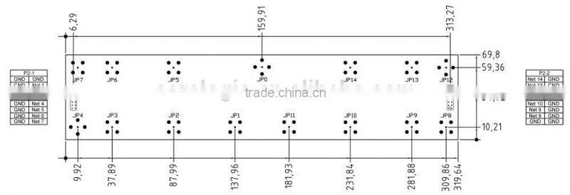 14ch Distributor Board