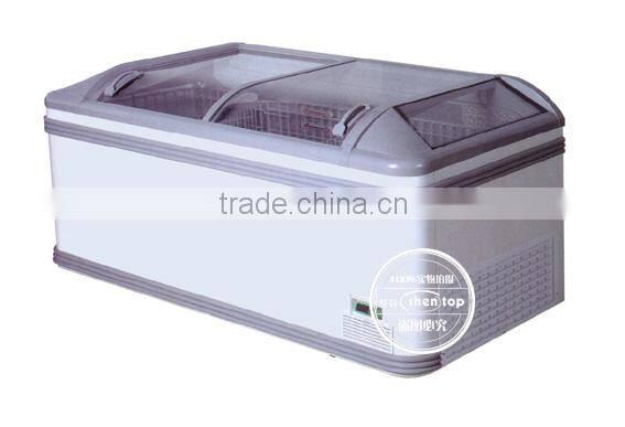 Shentop 2014 Commercial Supermarket Energy-saving Static Island Freezer STXDG-A2