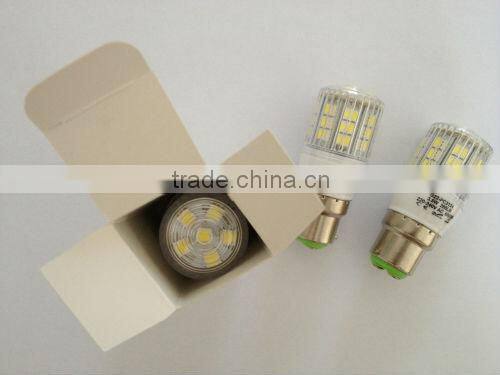 Led Corn Light 5050smd G9 230V AC plastic cover safty