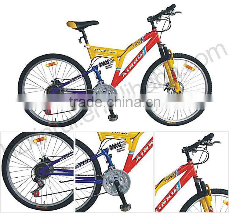 2015 Steel Frame 18 Speed 26" mtb bikes mountain bicycle