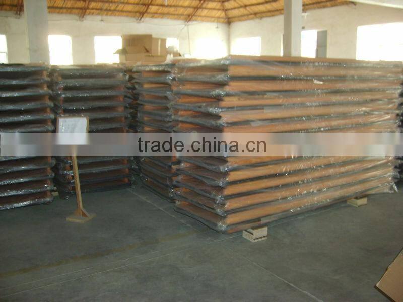 Used Serpentine Wood Folding Restaurant Tables