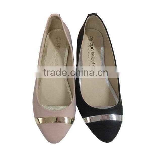 2015 comfortable &simple ballet lady woman flat shoes