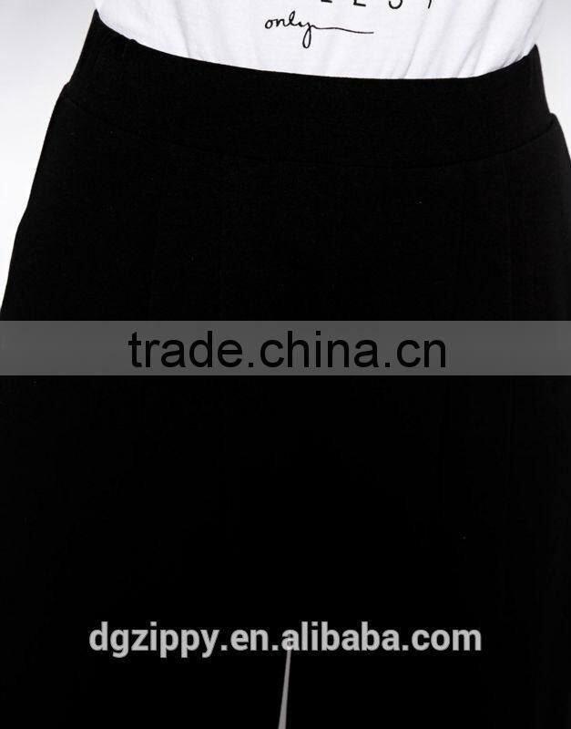 Plain high waist wide leg pants women jogger pants