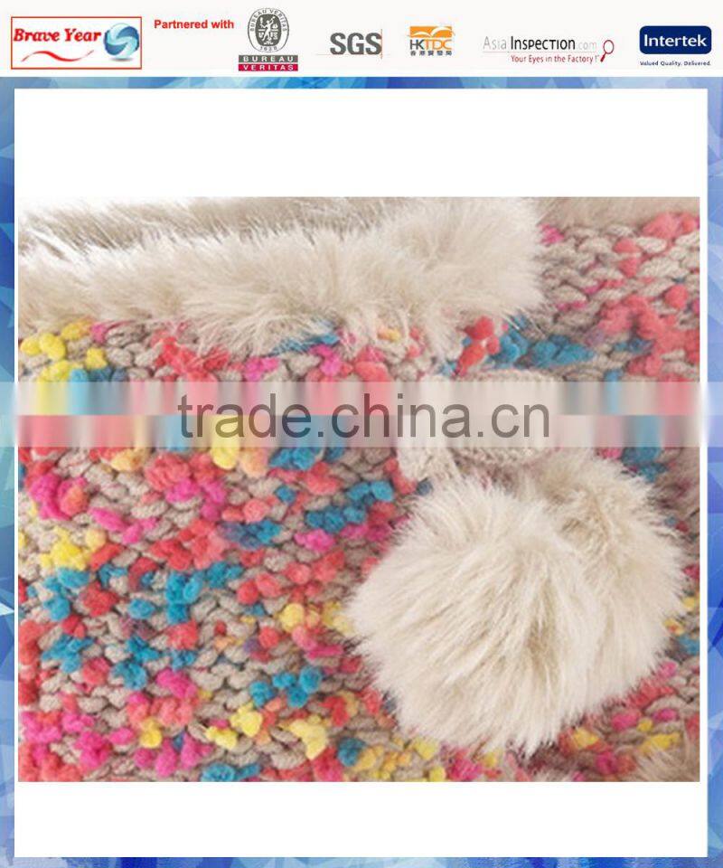 sweetie fur lined knit lady boot