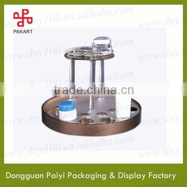 Latest stylish acrylic cosmetic display rack for lipsticks