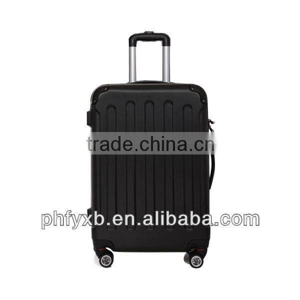 2015 china alibaba colorful western business travel trolley luggage bags with concise colour