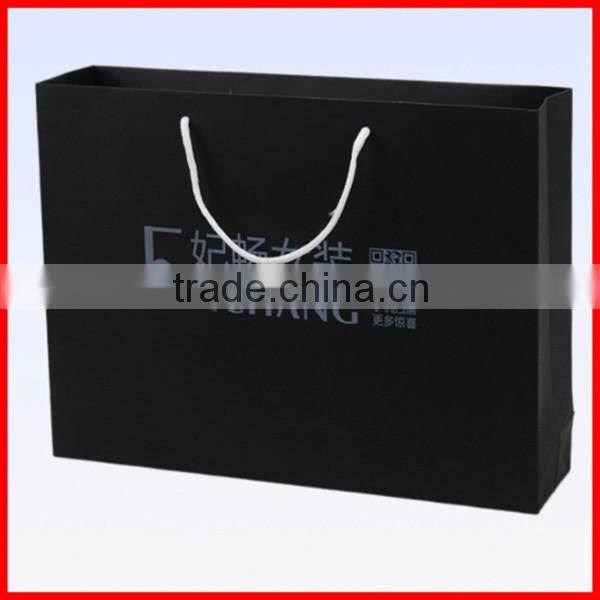 Top Quality Custom Paper Shopping Packaging Gift Bag Wholesale