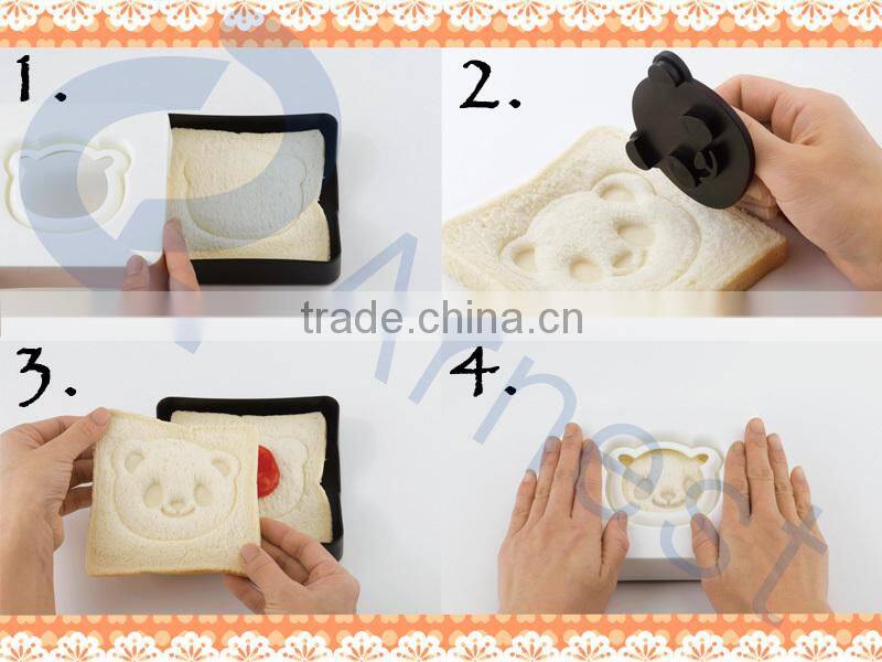 kichen tools cookware japan cookies cooking cutter sandwich maker bento decoration lunch equipment panda sandwich maker