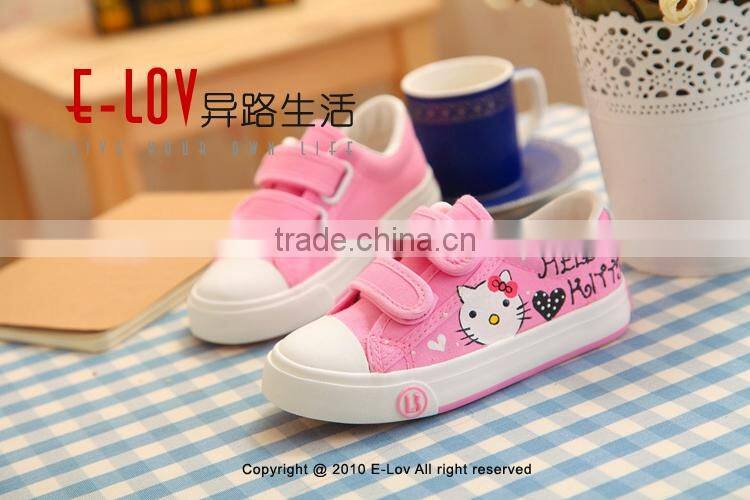 Hot sales cheap new style wholesale canvas shoes girls