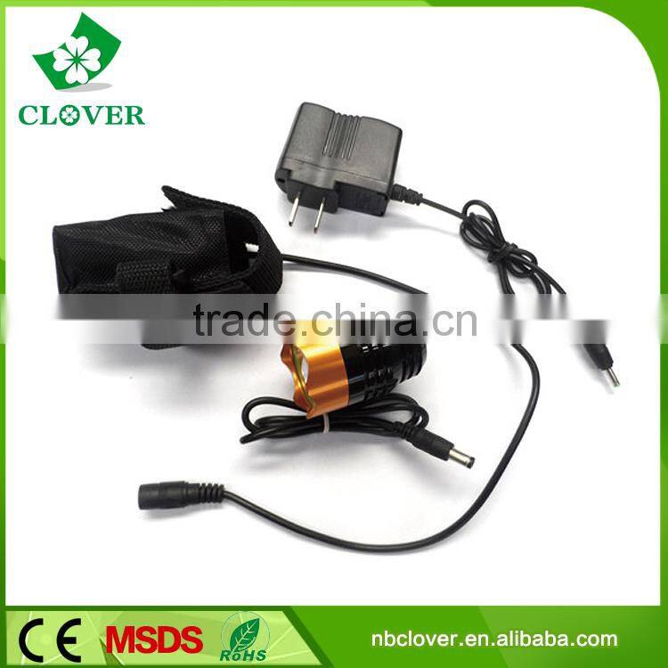 Aluminum alloy material 10W 20000 lumen led bicycle light rechargeable