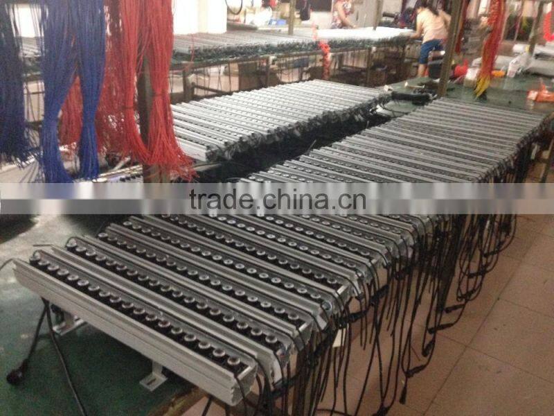 outdoor led lights 24pcs dmx rgb full color changeable wall washer