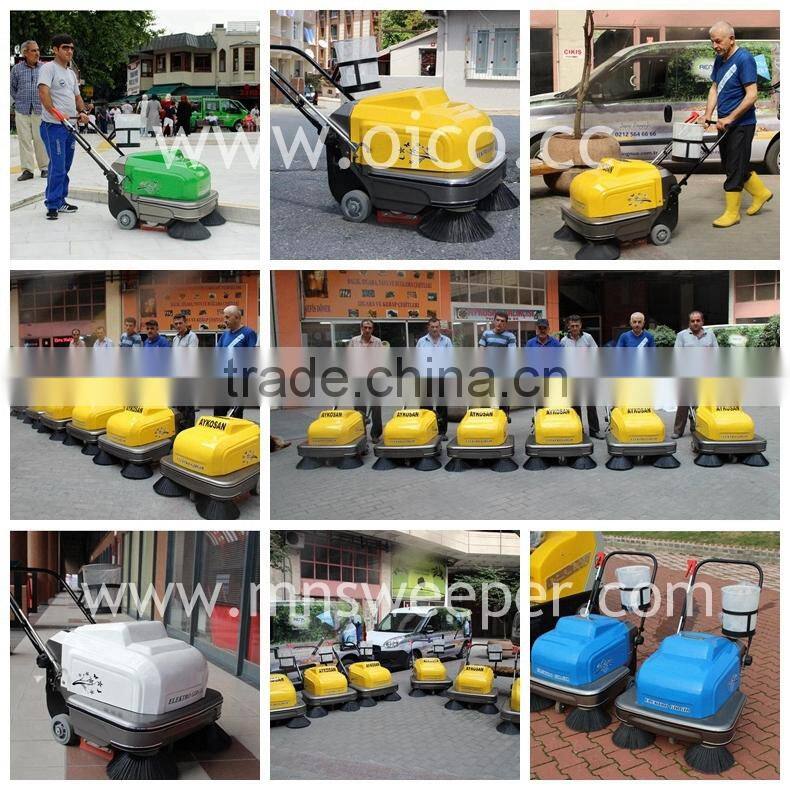 Waiting hall, hospital, factory and pavement cleaning P100A floor sweeper rotary cleaning brush
