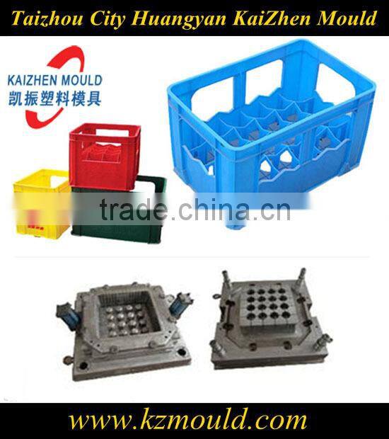 Plastic juice crate mould,plastic bottle crate mould