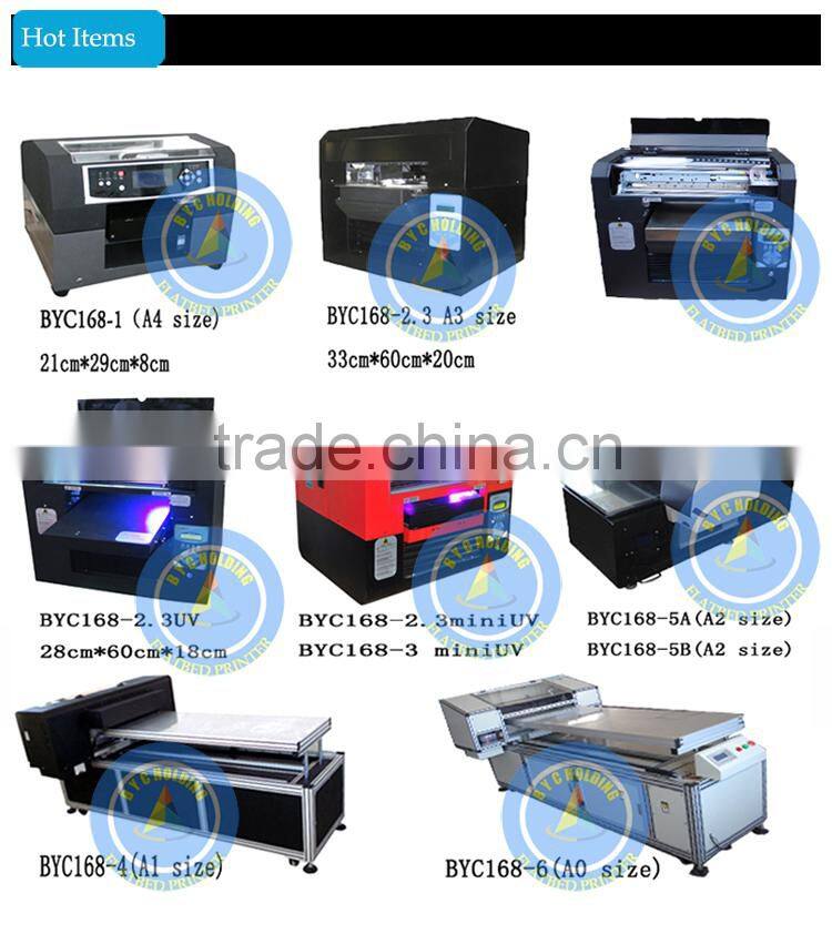 UV Flatbed Wood Printer With Max Printing A3+ size 28cm*60cm