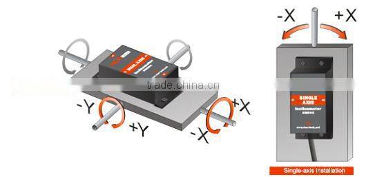 Inclination Alarm Sensor Slope Angle Warning Switch Switch/relay Output