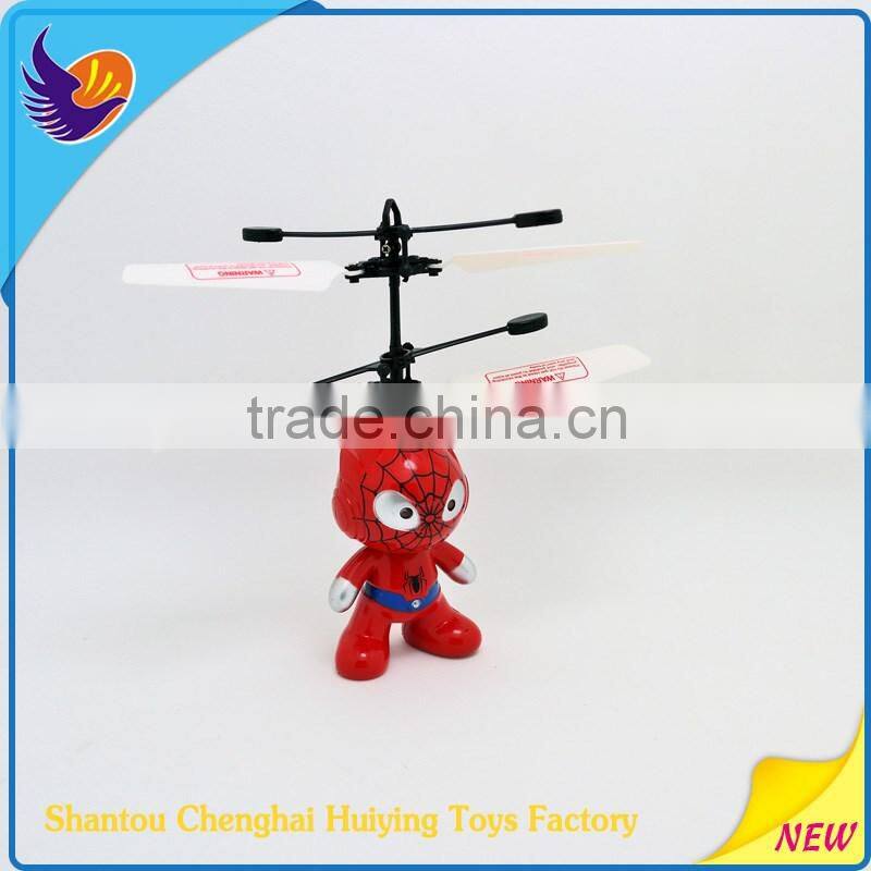 HY-830 Best Gift for kids Huiying Newest Flying LED spaceman flying helcopter toy for kids