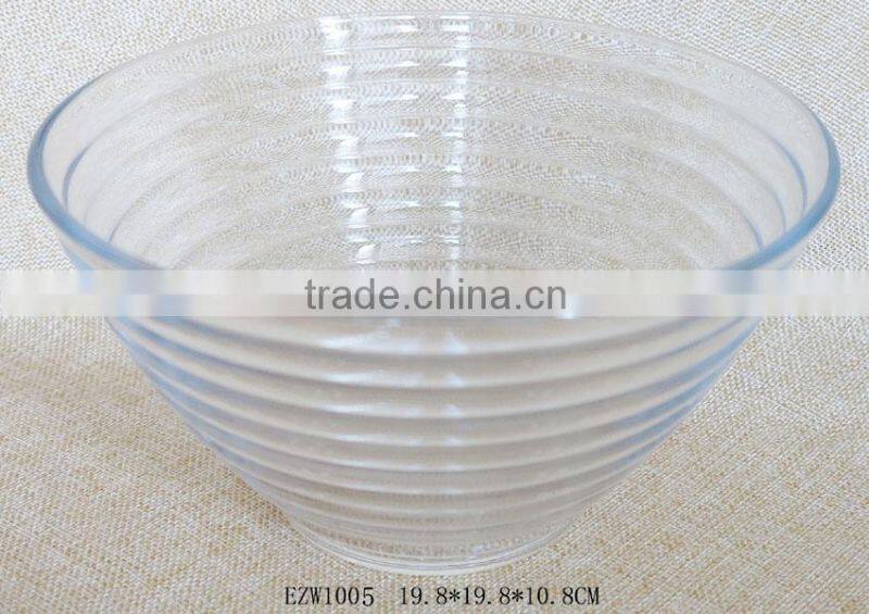 Good quality Different size Kitchen glass sugar bowl set with lid for sale