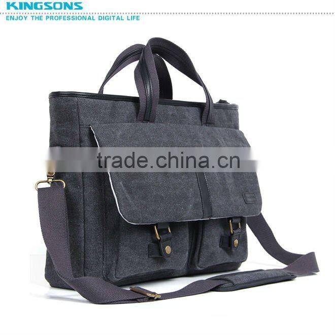 2013 newest arrival canvas laptop handbag k8441W