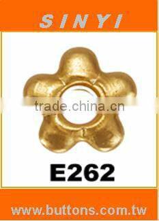 Pattern Shape Eyelet (Grommet) flower shape item No.E262