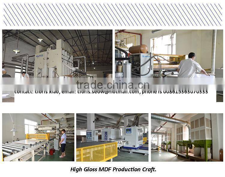 plywood glossy board with acrylic laminated