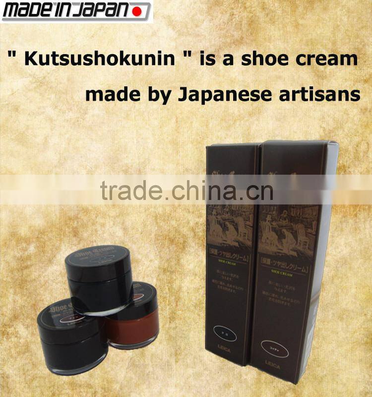 High quality and waterproof shoe repair supplies polish cream with multiple functions made in Japan