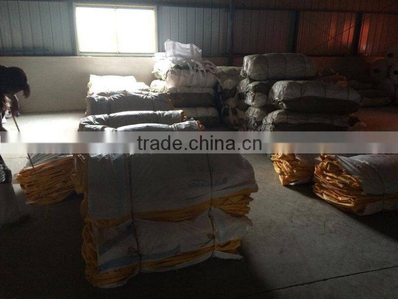 tubular big bag/ PP jumbo bag scrap for resin sand/pp super sacks