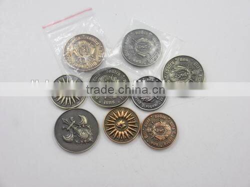 Antique Imitation Style and Souvenir Use cheap custom medals,Challenge coin,zinc alloy coin