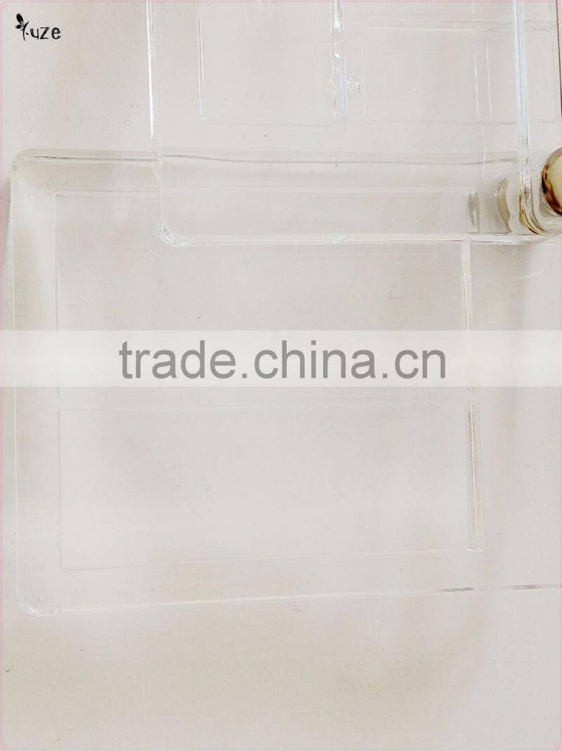 Rotary three layer empty eye shadow case