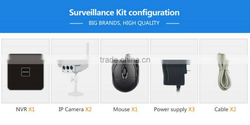 2016 VStarcam homes offices use NVR Kit support HDMI home security camera system