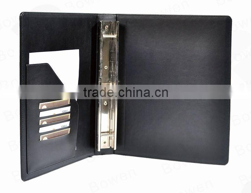 china supplier decorative PVC file folders/pipe binder folder