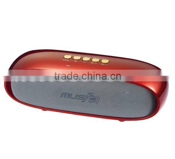 4 different color light portable bluetooth speaker