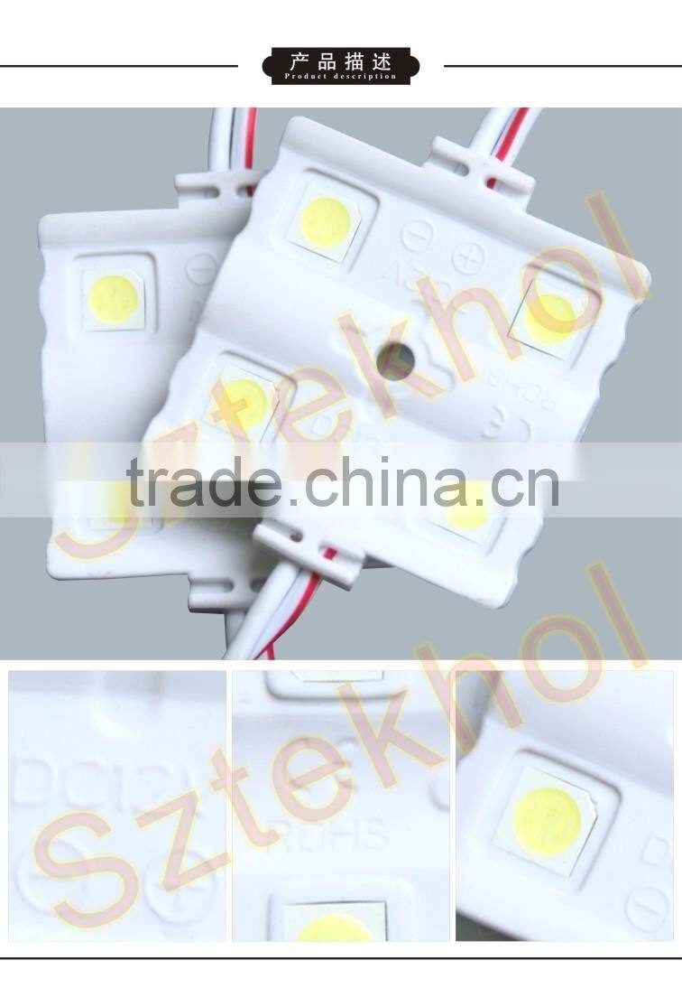 12v 4X 5050 led sign lighting module tekhol smd led pcb module