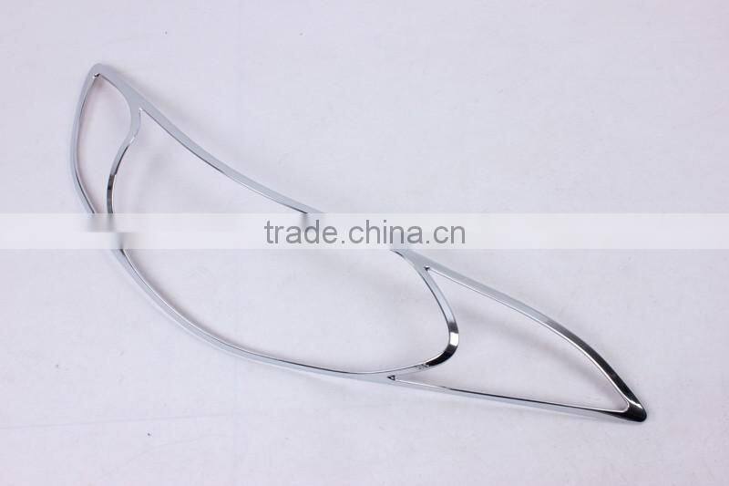 SET CHROME LH RH HEAD LAMP LIGHTS COVER HEAD LAMP COVER FOR AVANTE 2012-2013