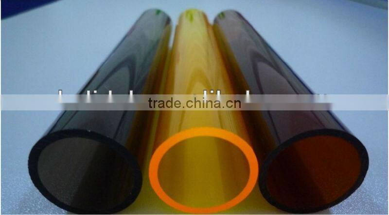 Clear PMMA extrude rigid plastic pipe