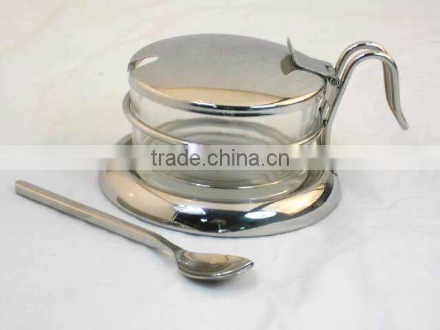 stainless steel sugar pot