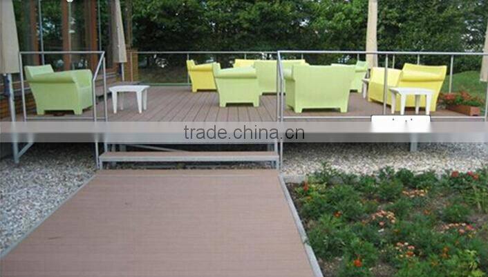 2016 composite decking in canada/ wood plastic composite deck board / WPC outdoor decking